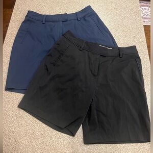 Lady Hagen Black and Navy Women's Shorts